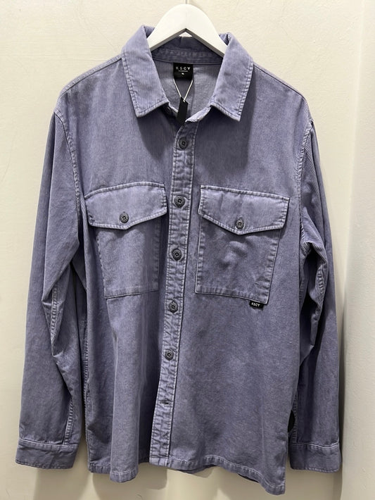 FAIRMONT RELAXED OVERSHIRT - PIGMENT PURPLE