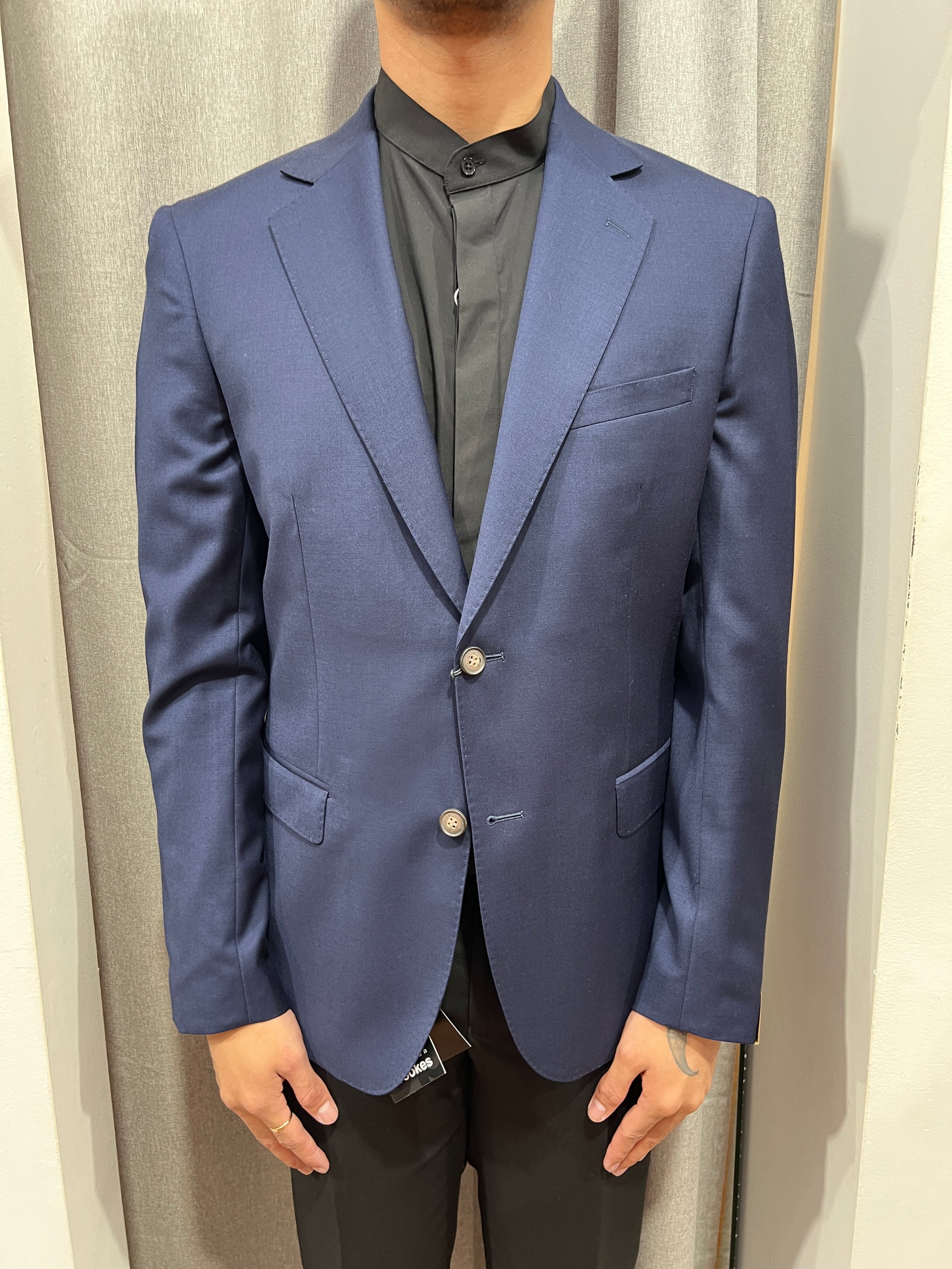 A0521512S PURE WOOL JACKET ROYAL BLUE