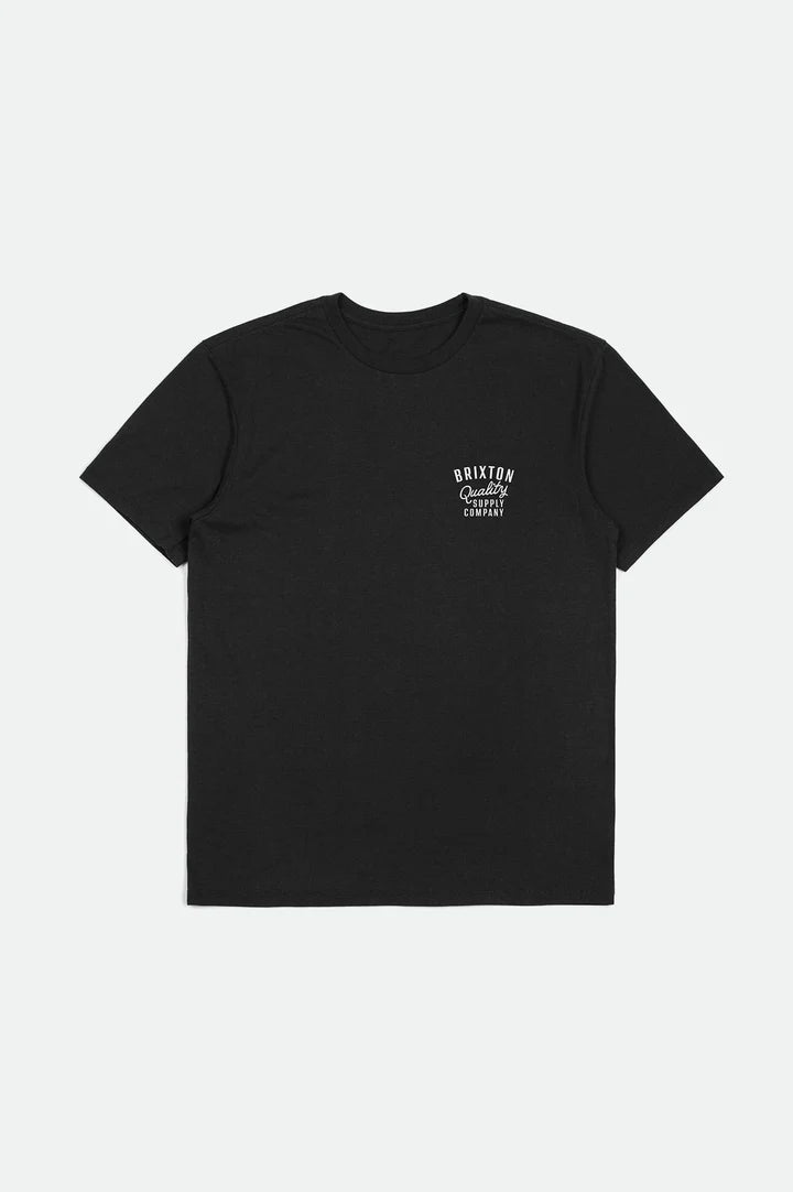 HUBAL S/S TLRT TEE BLACK