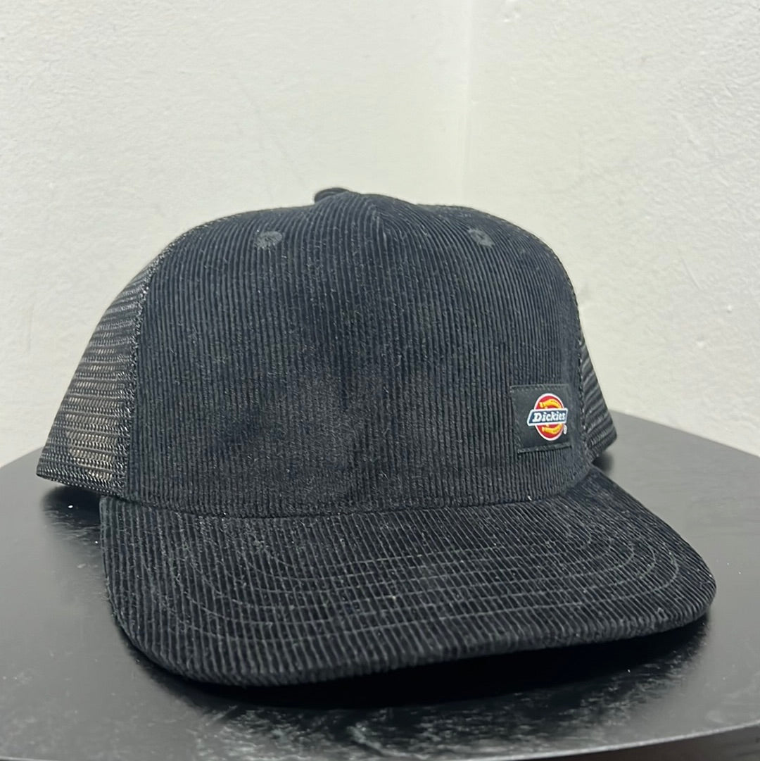 YOUTH CLASSIC LABEL CORDUROY TRUCKER - BLACK