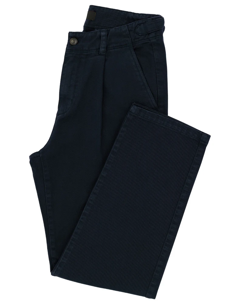 MILO SIDE TAB COTTON CHINO NAVY
