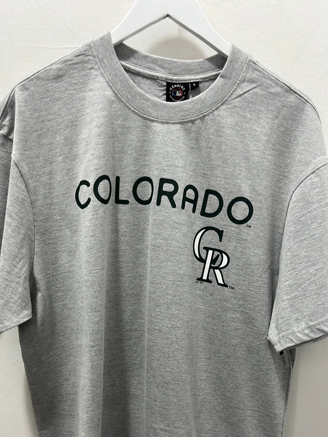 CITY CONNECT WORDMARK TEE GREY MARLE