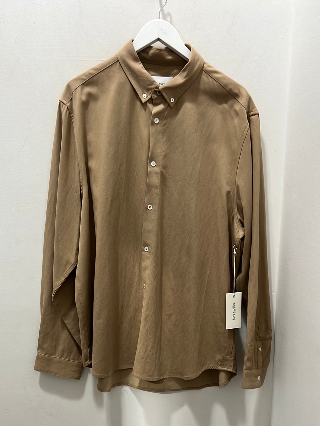 DARLEY LS SHIRT - TAUPE