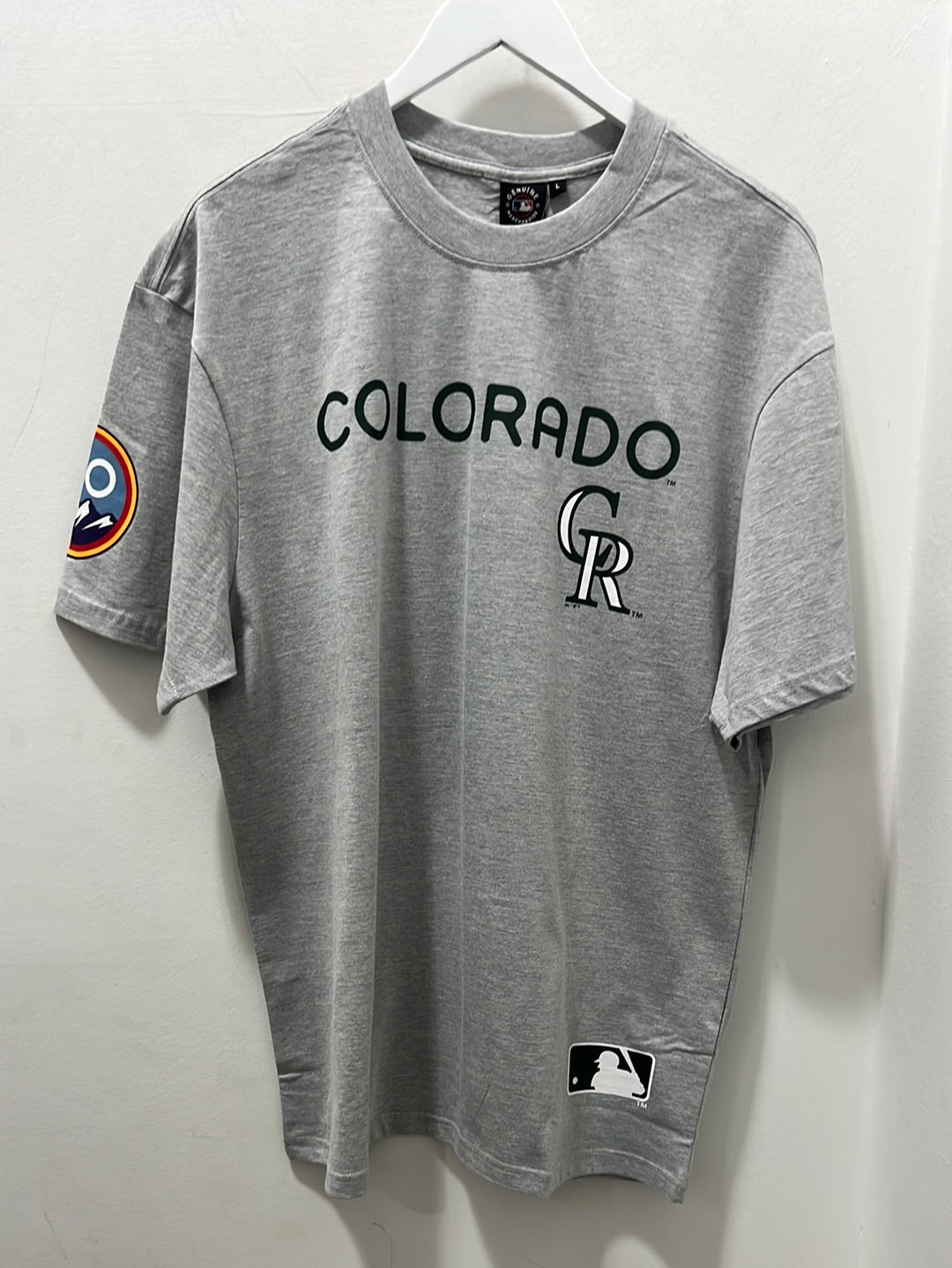 CITY CONNECT WORDMARK TEE GREY MARLE