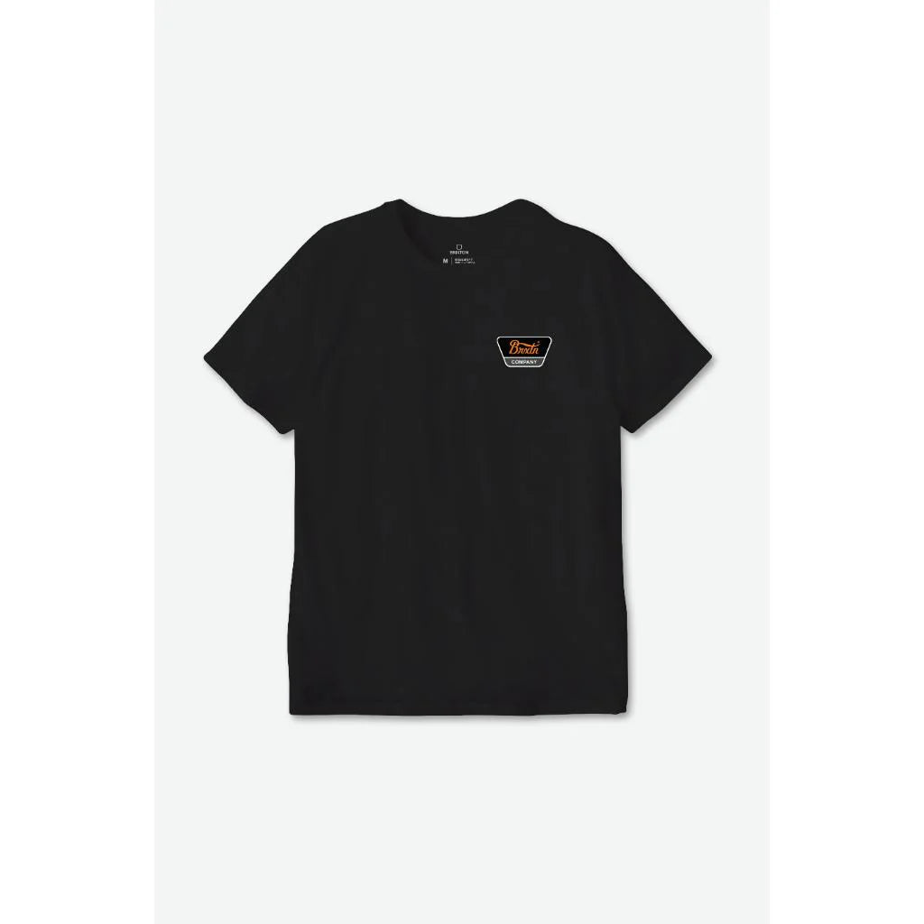 LINWOOD SS STT TEE BLK/ORANGE/WHITE