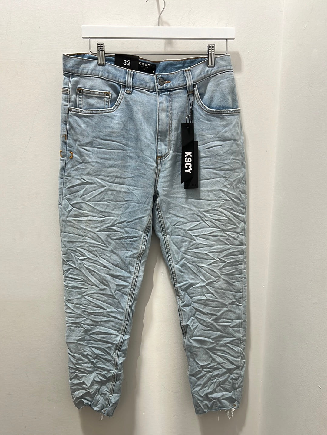 K5 SLIM CROPPED JEAN - SUNBLEACHED BLUE