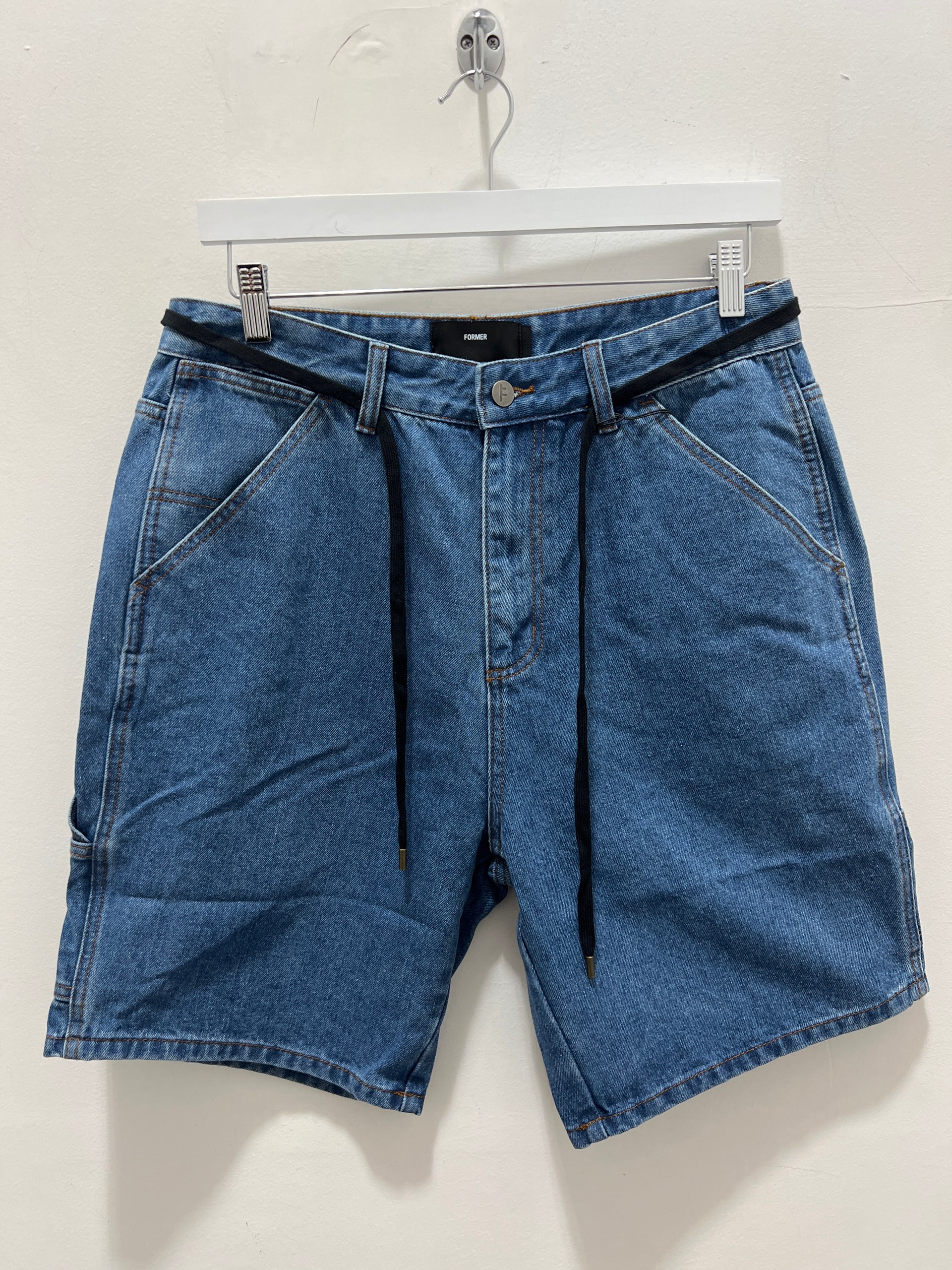 VT DISTEND DENIM 20.5" WALKSHORT DARK BLUE