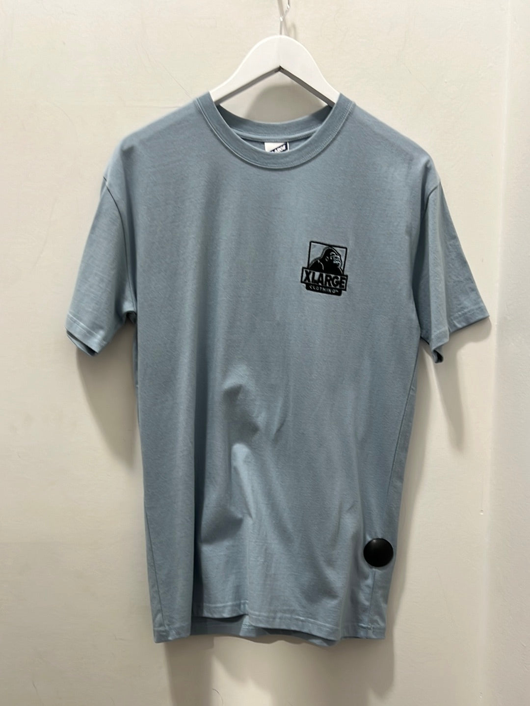 91 LCD EMB SS TEE - SLATE BLUE