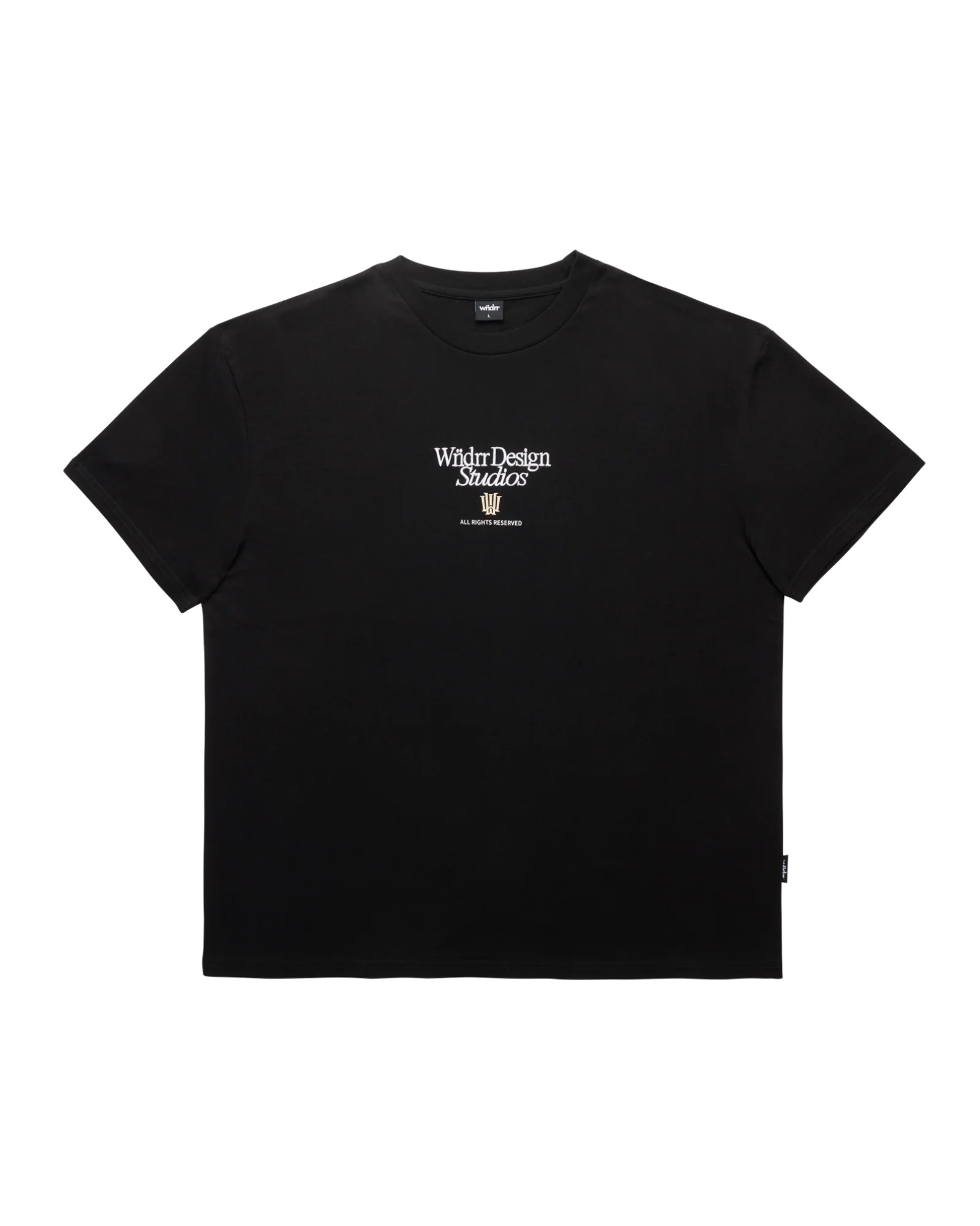ATELIER BOX FIT TEE BLACK