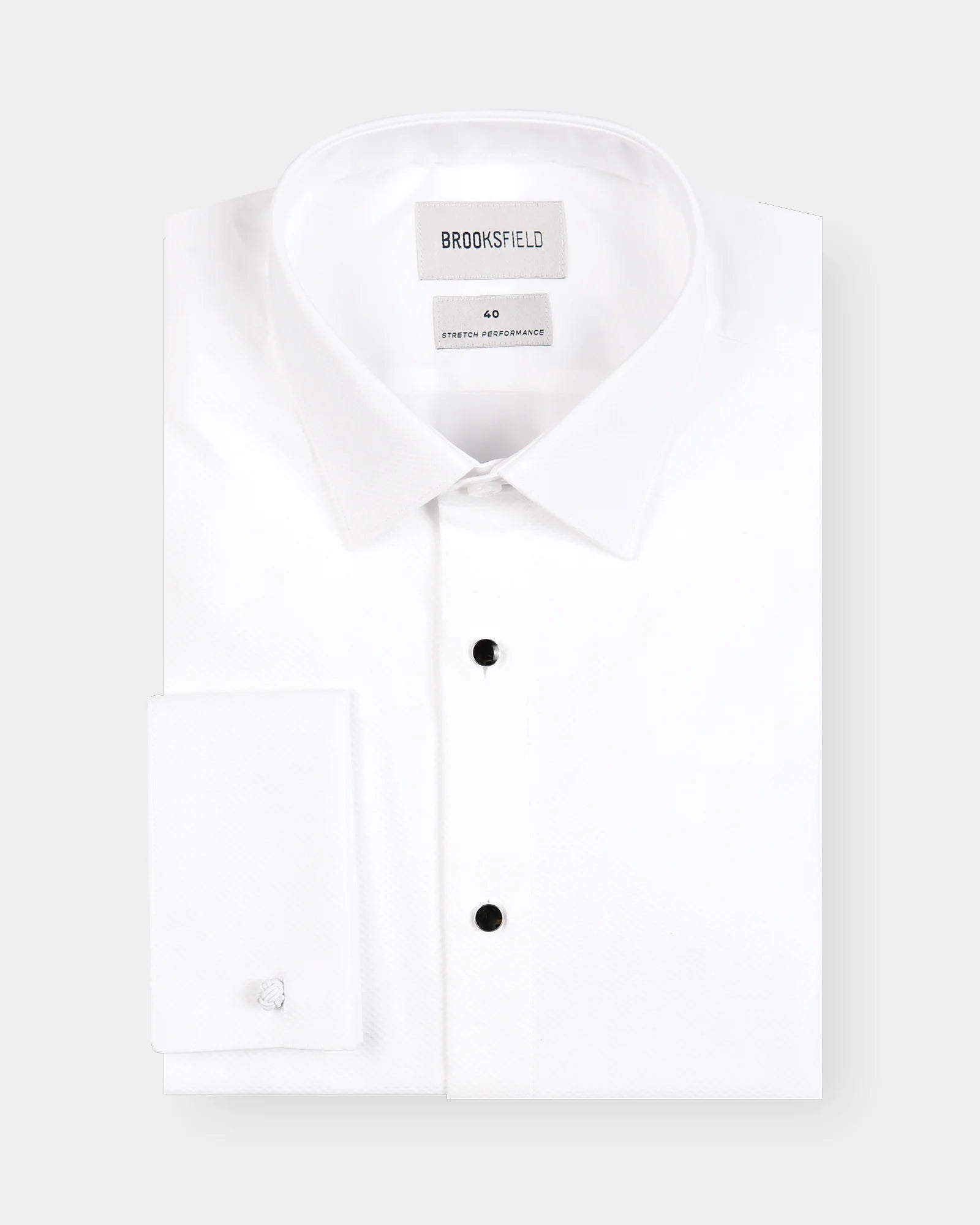 BFC2299 TUXEDO DINNER SHIRT WHITE