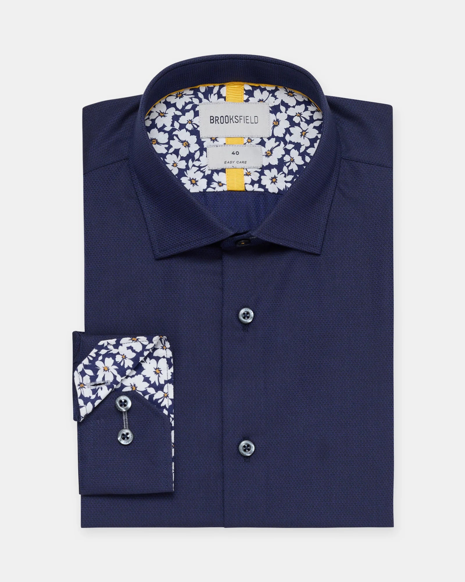 BFC2503 EASY CARE BUSINESS SHIRT NAVY