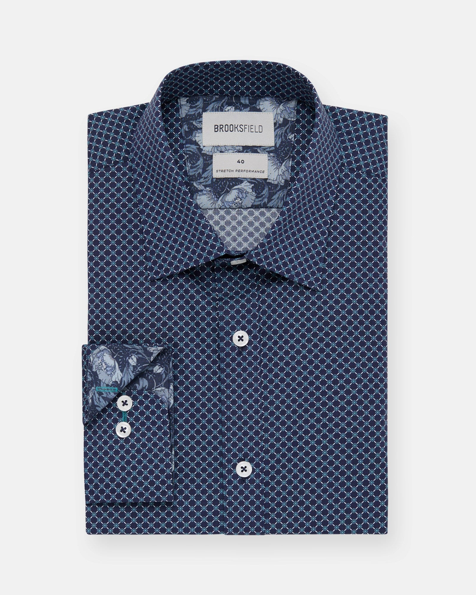 BFC2581 DRESS SHIRT NAVY