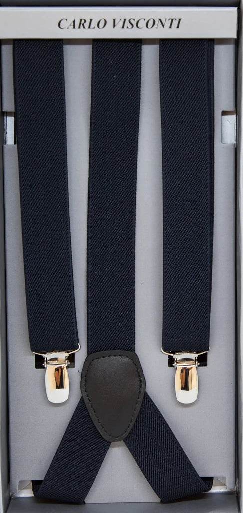 NAVY DRESS BRACES