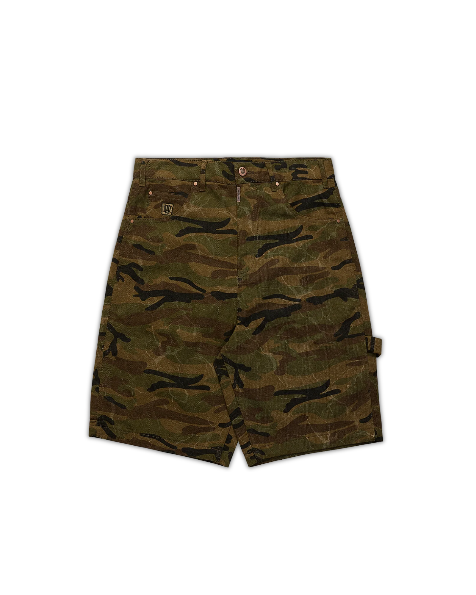 BOOSTER DENIM SHORT CAMO