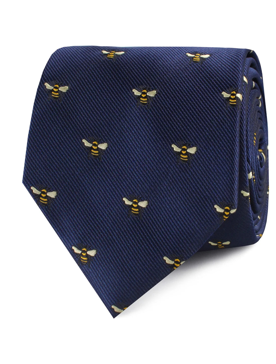 BUMBLE BEE TIE NAVY BLUE