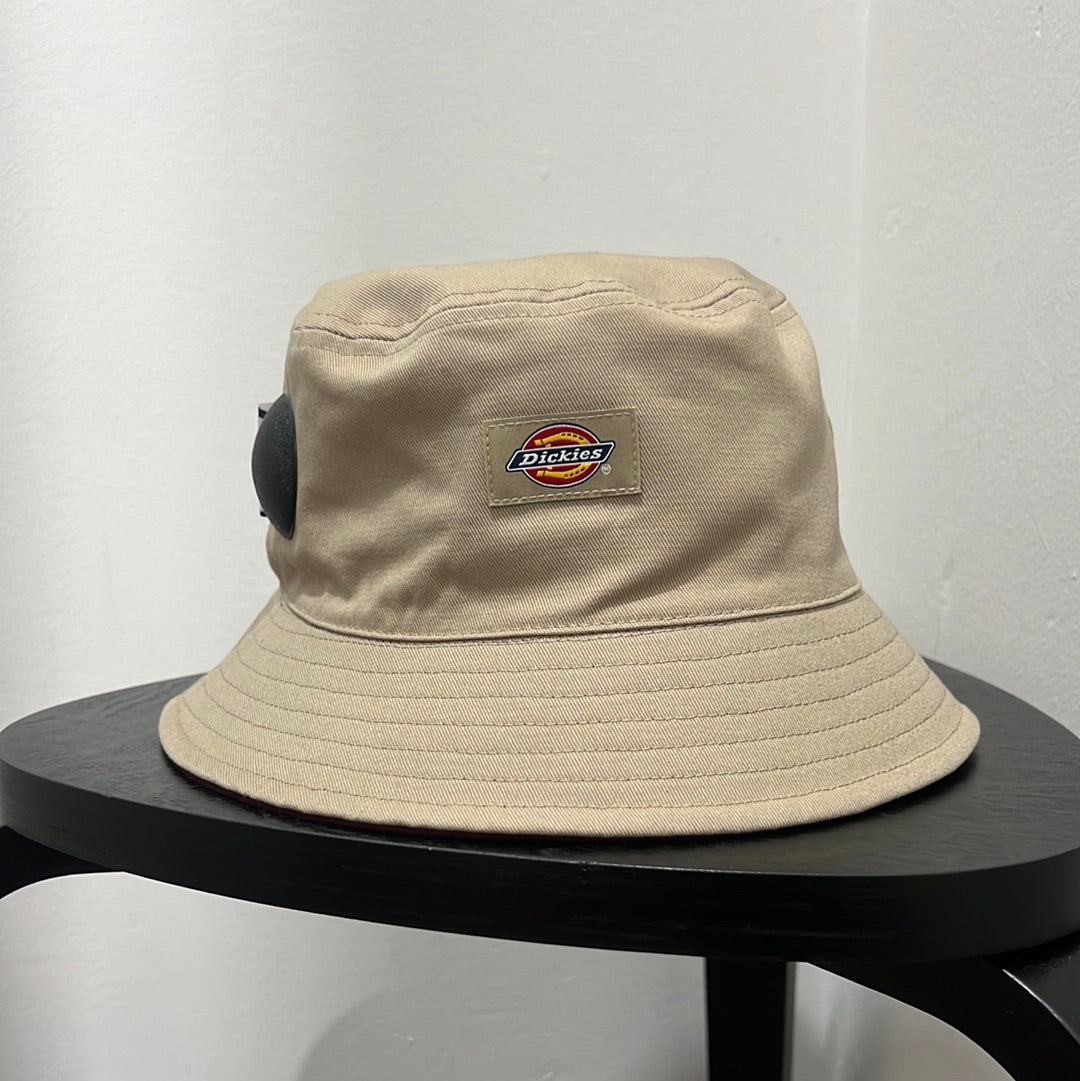 CLASSIC LABEL REVS BUCKET HAT - PORT/DESERT SAND