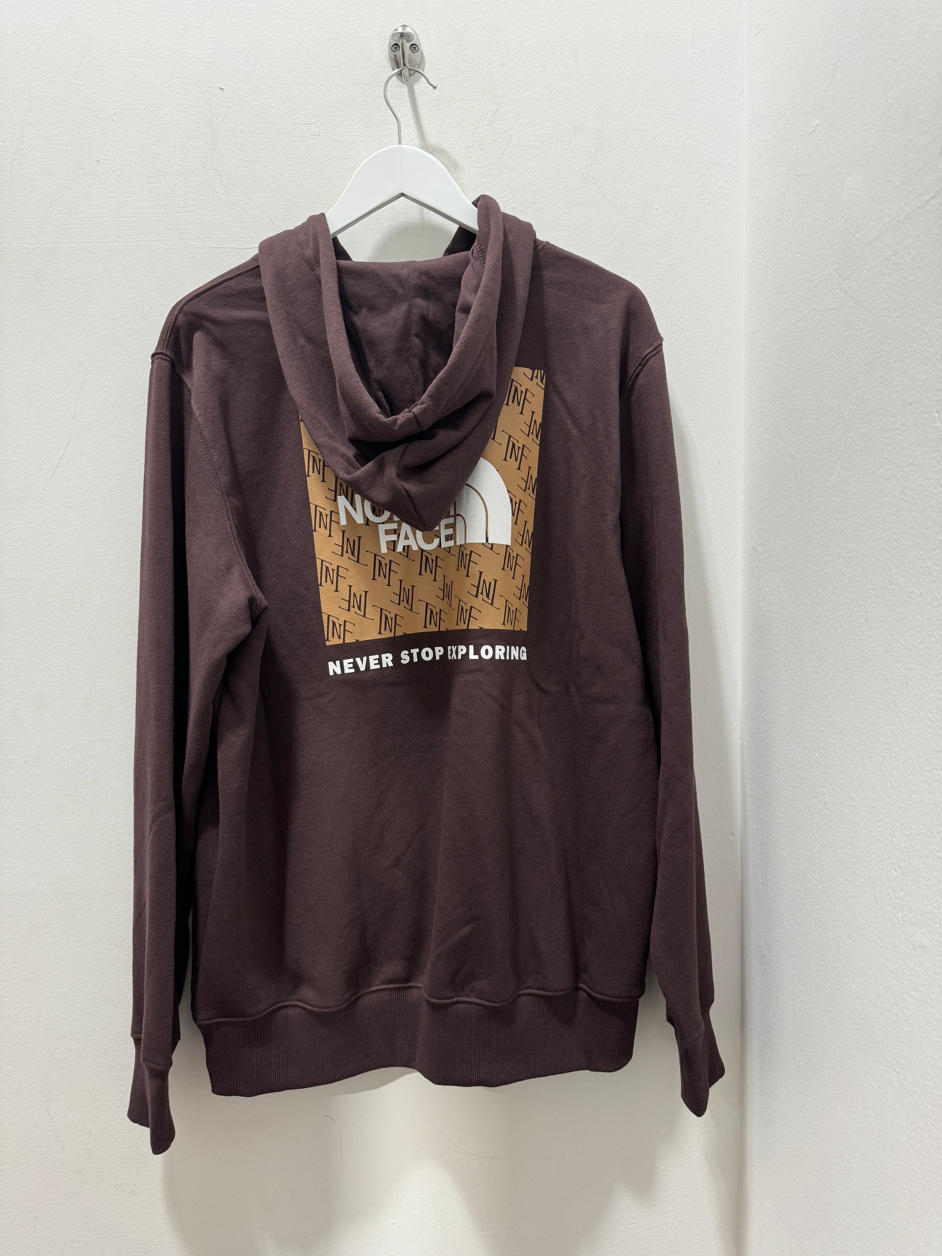 BOX NSE PO HOODIE - COAL BROWN/MONO