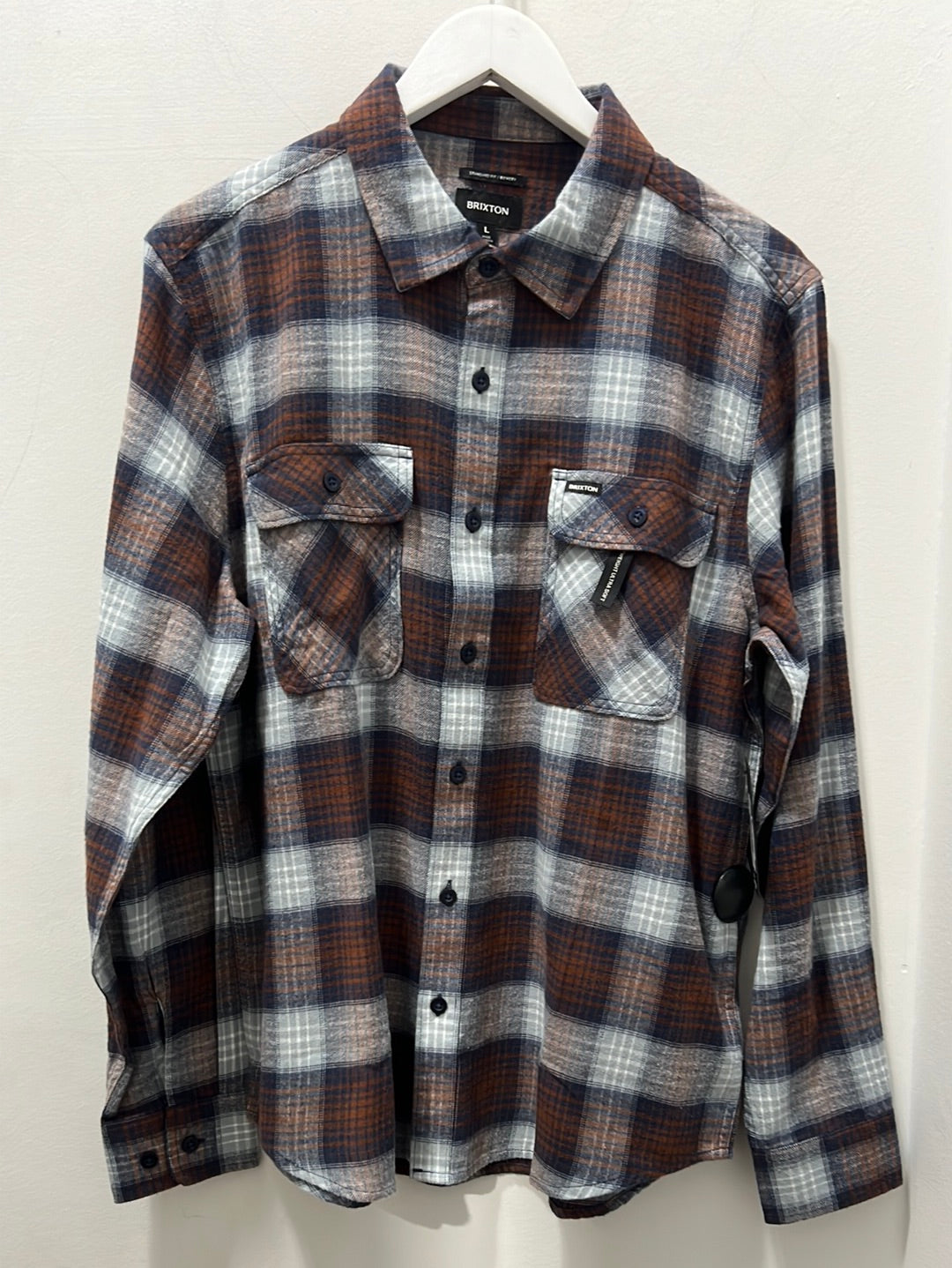 BOWERY LW ULTRA FLANNEL - NAVY/BLUE