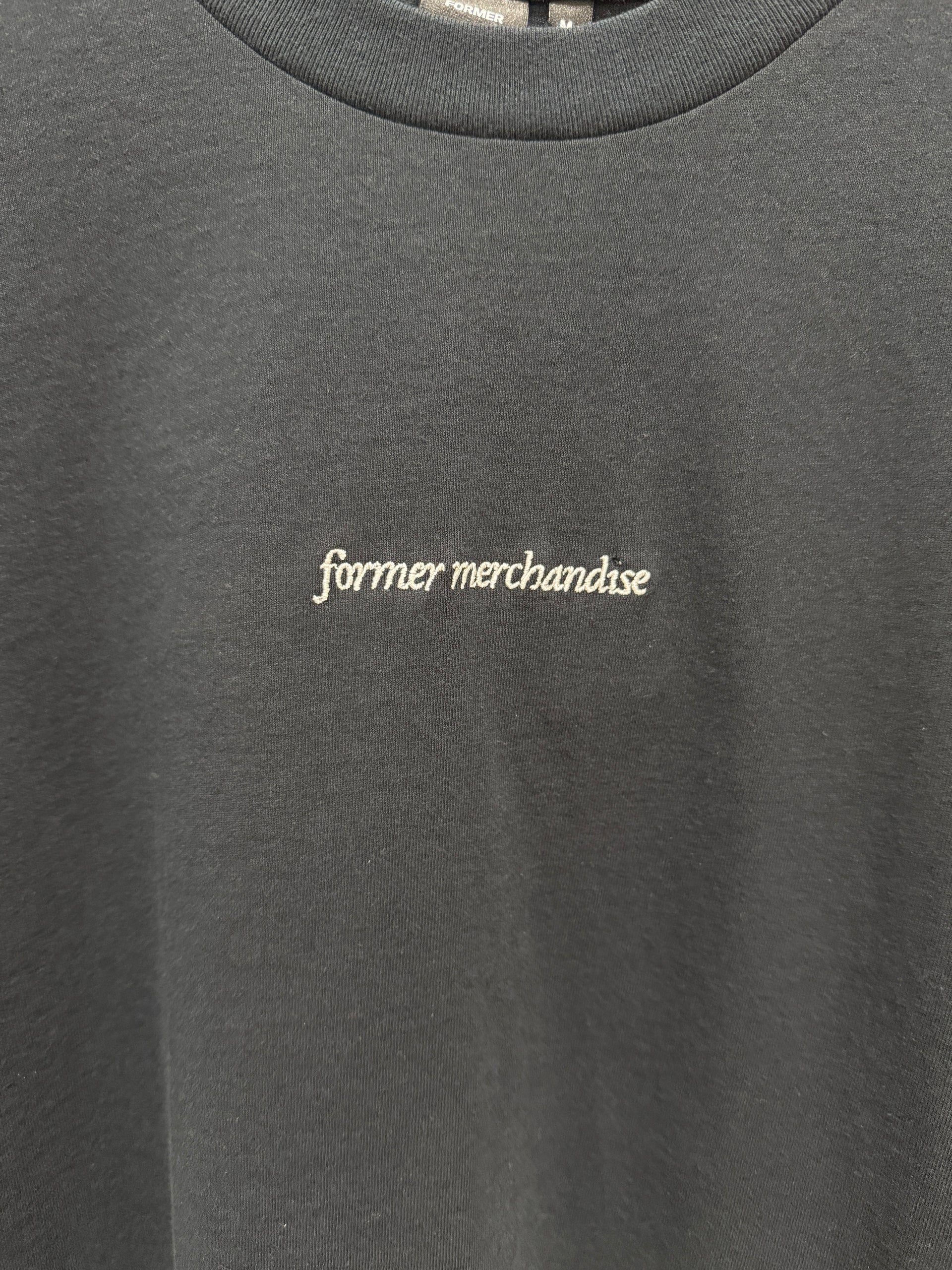 DISTORT OVERSIZED TEE BLACK