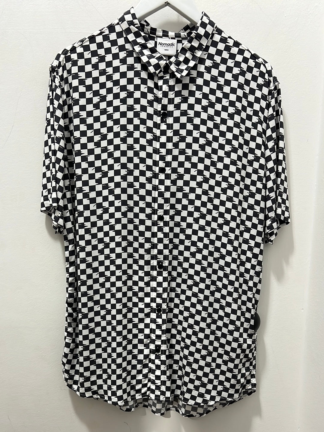 ESPLANDE RELAXED CASUAL SHIRT - ASPHALT CHECK