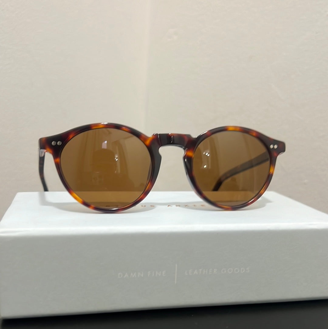 ASCETIC SUNGLASSES - BROWN TORT