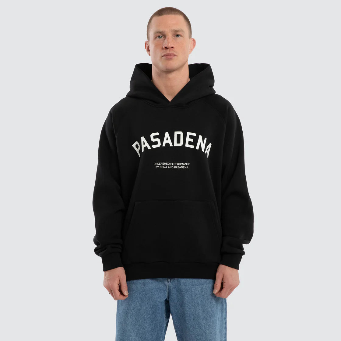 RICH RAGLAN FLEECE HOODIE ANTHRACITE HOOD