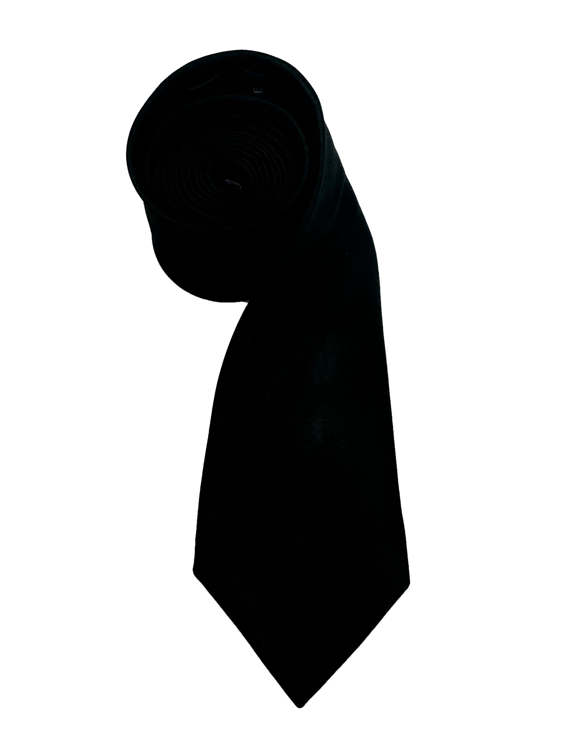 SILK TIE BLACK