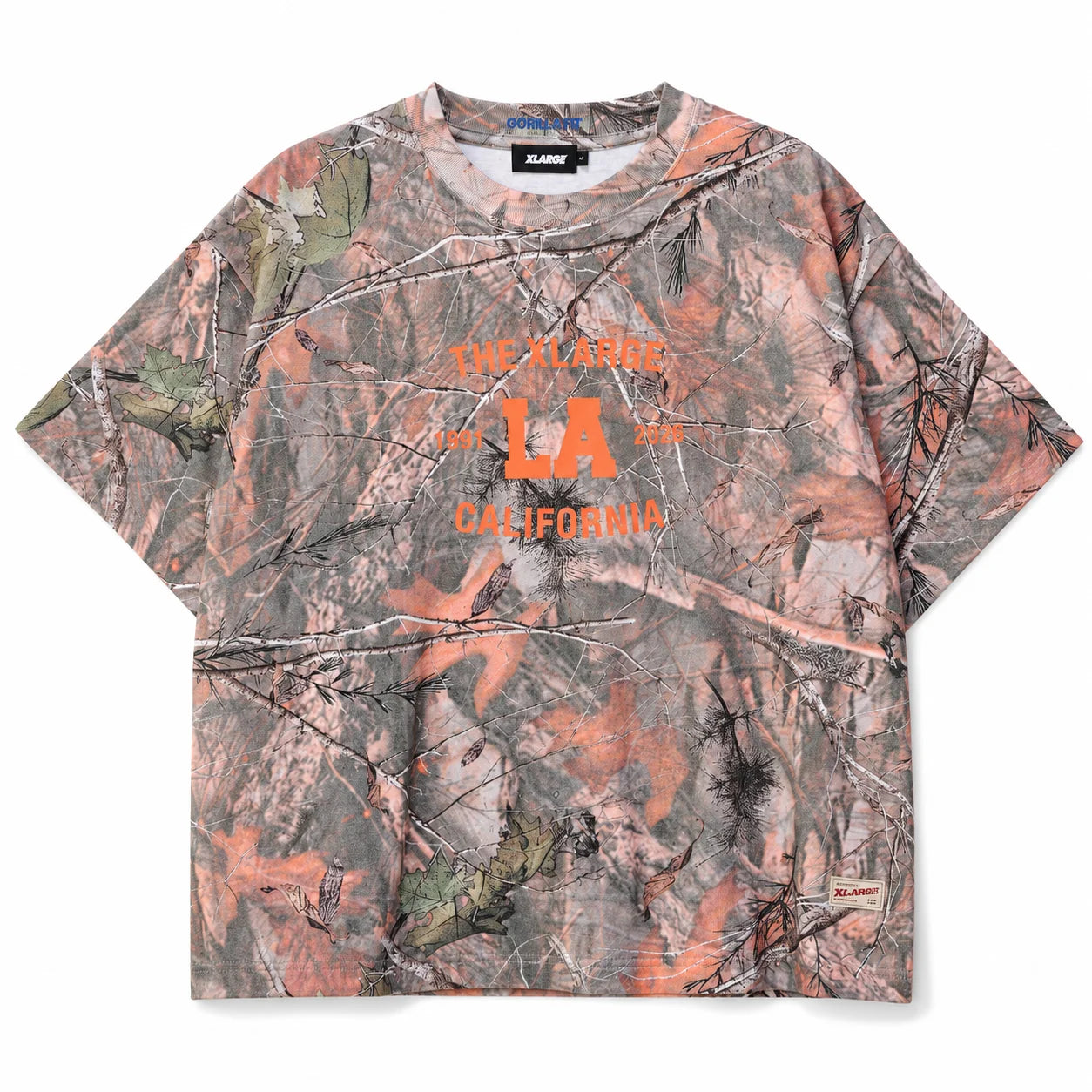 LA CAMO GORILLA FIT TEE REAL TREE CAMO
