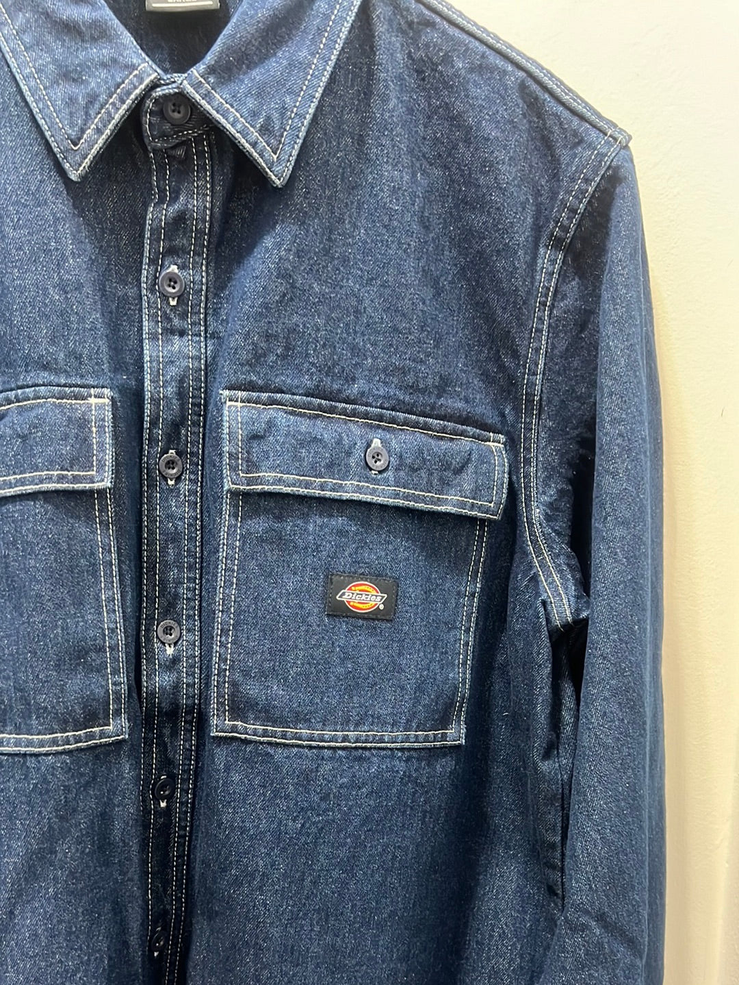 JACINTO DENIM LS SHIRT RINSED INDIGO