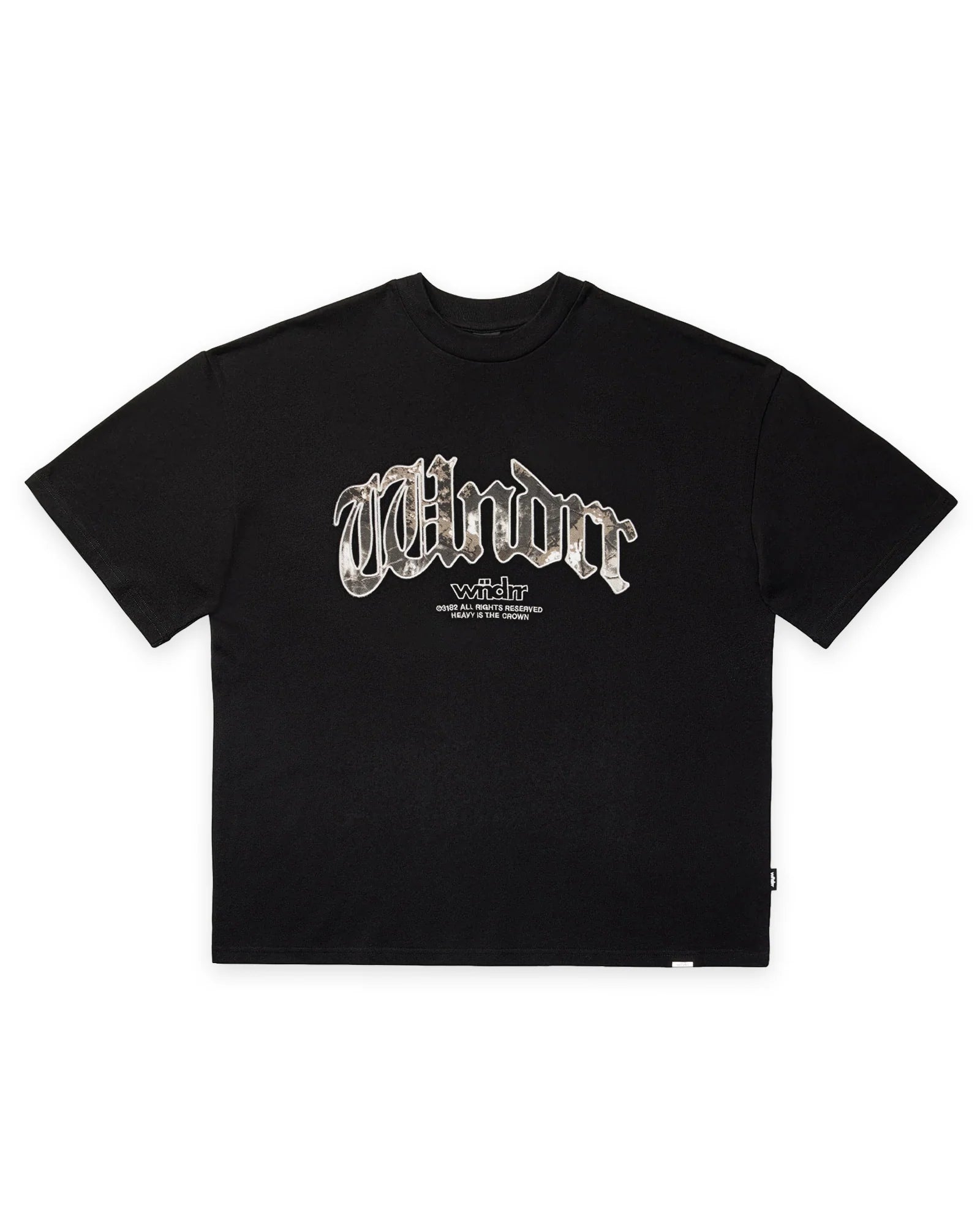 ROGUE HEAVY WEIGHT TEE BLACK