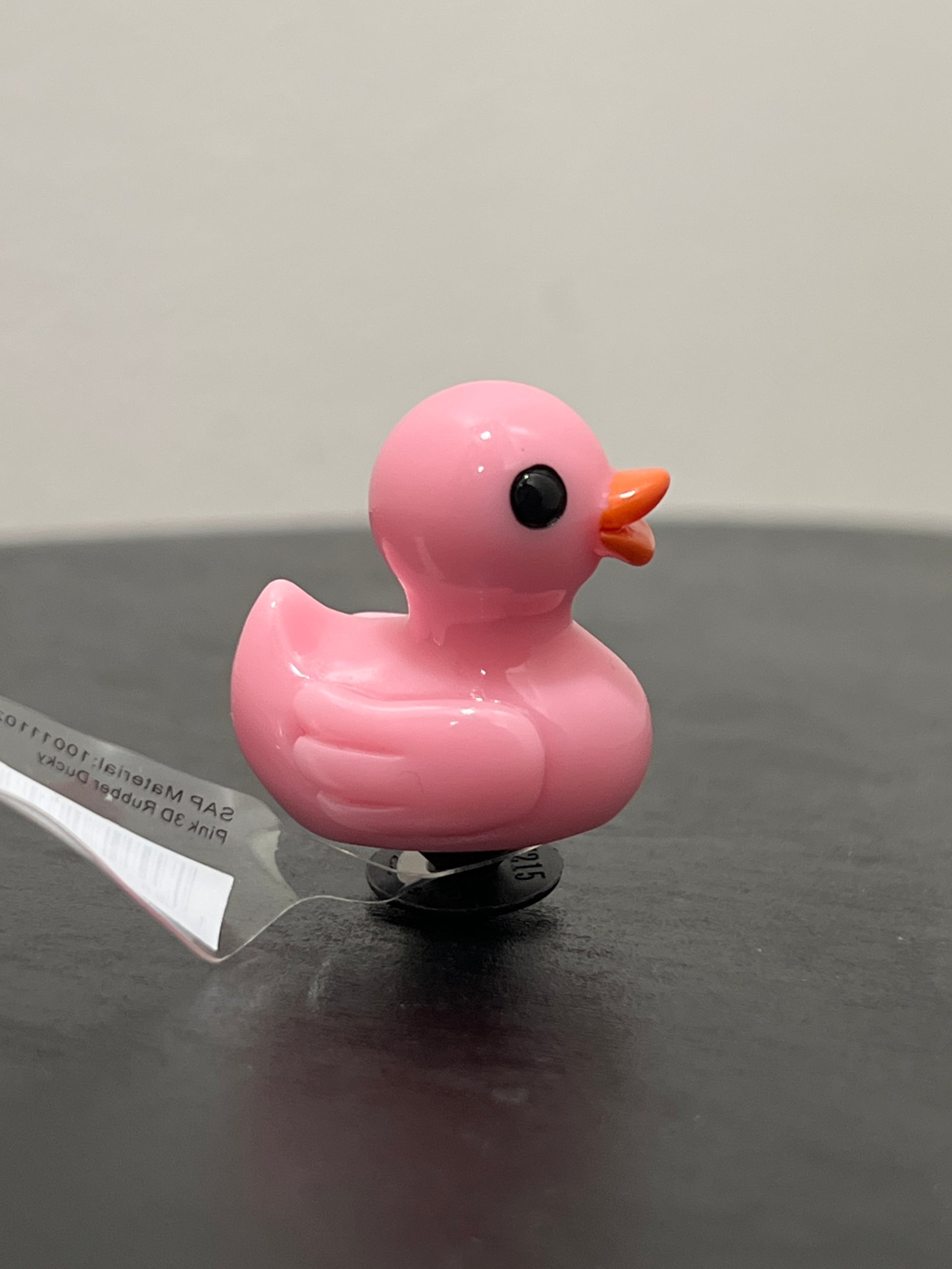 PINK 3D RUBBER DUCKY