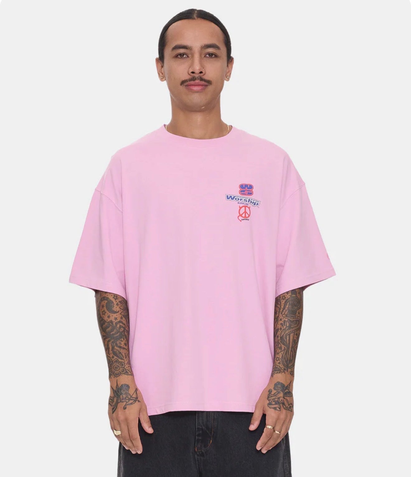 LOW GOES TEE LILAC CHIFFON