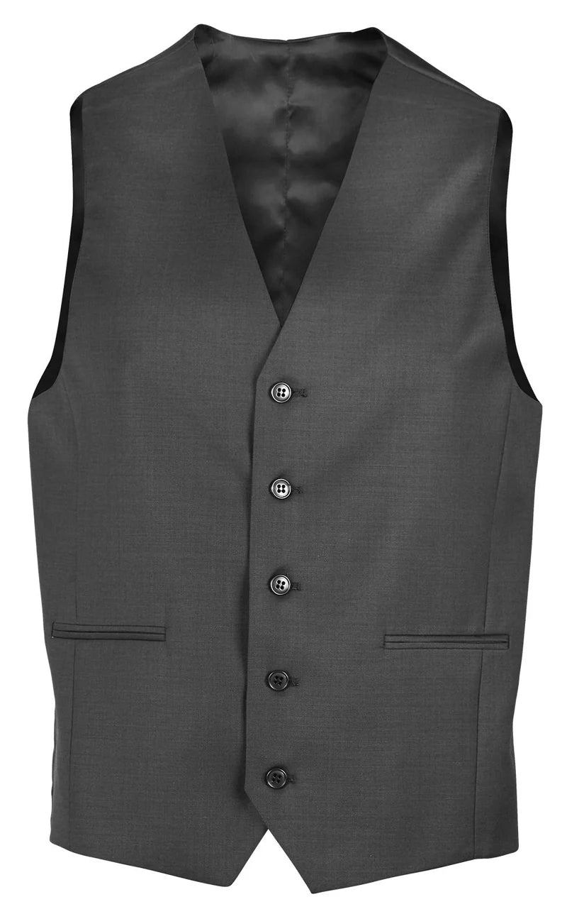 RYAN 106 WOOL VEST GREY 04
