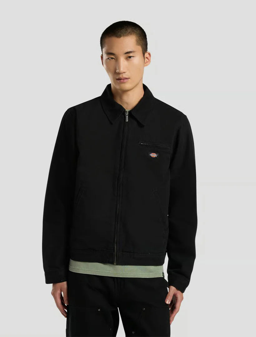 CANVAS PAINTER JACKET BLACK