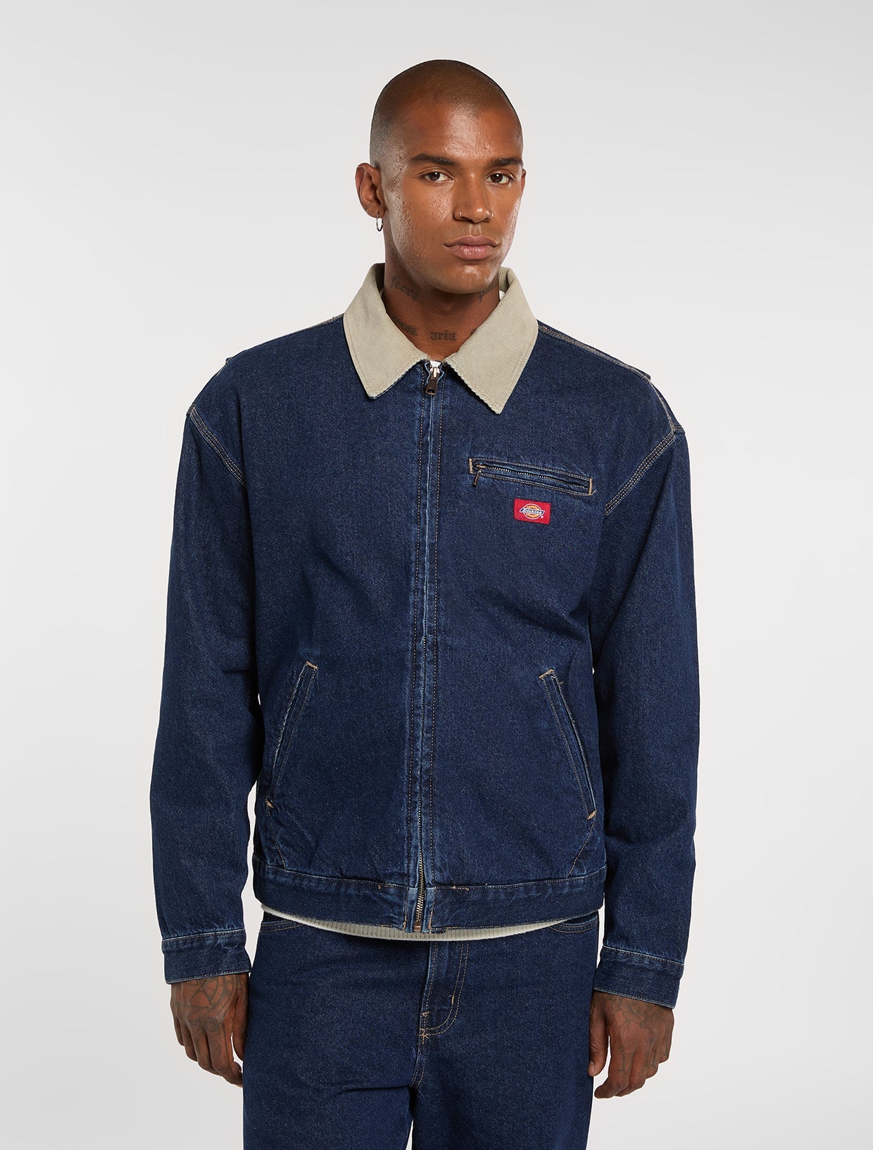 DENIM PAINTER JACKET DARK INDIGO