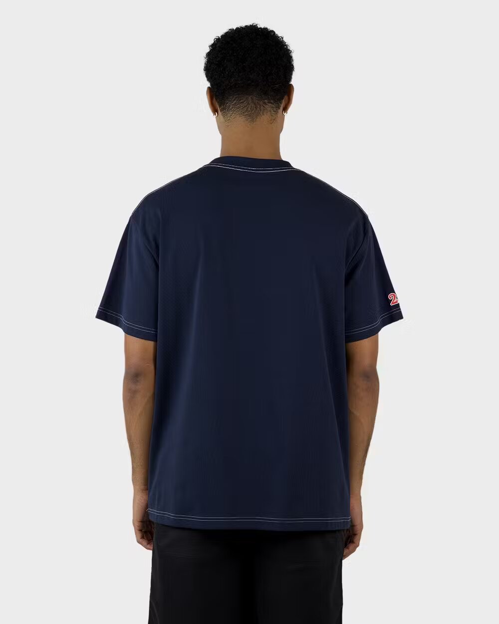 ARLINGTON DOUBLE 450 TEE DARK NAVY