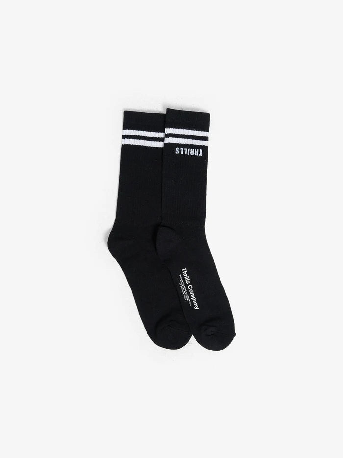 MINIMAL THRILLS 5 PK SOCK BLACK