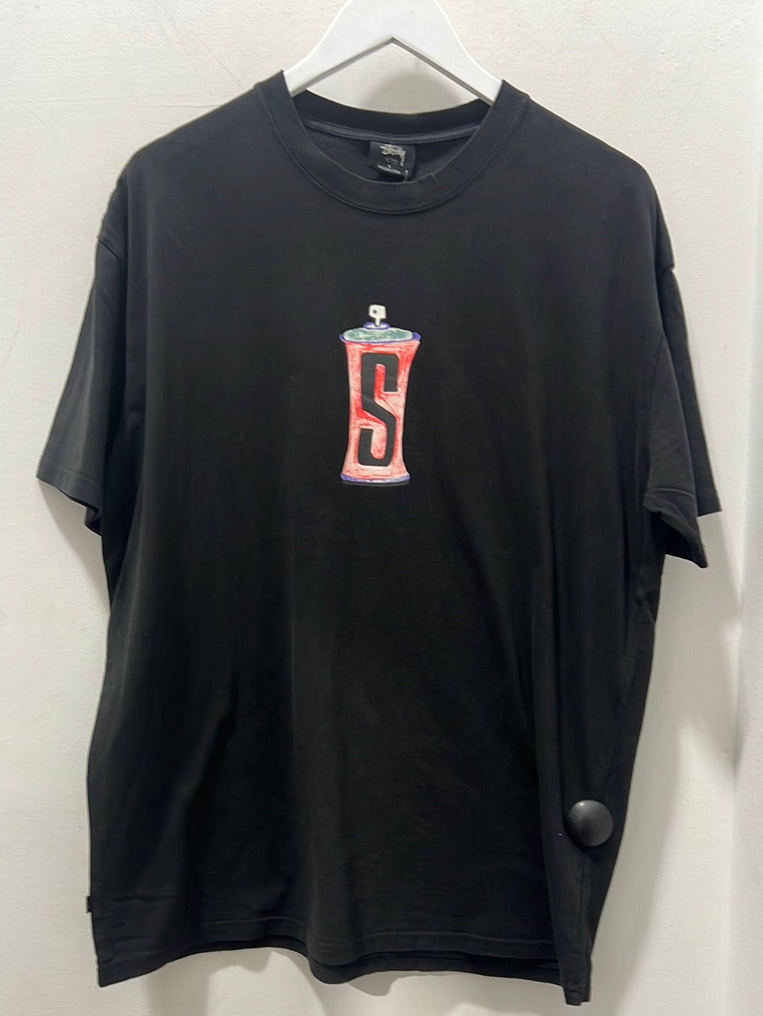 SPRAYCAN SS TEE PIGMENT BLACK