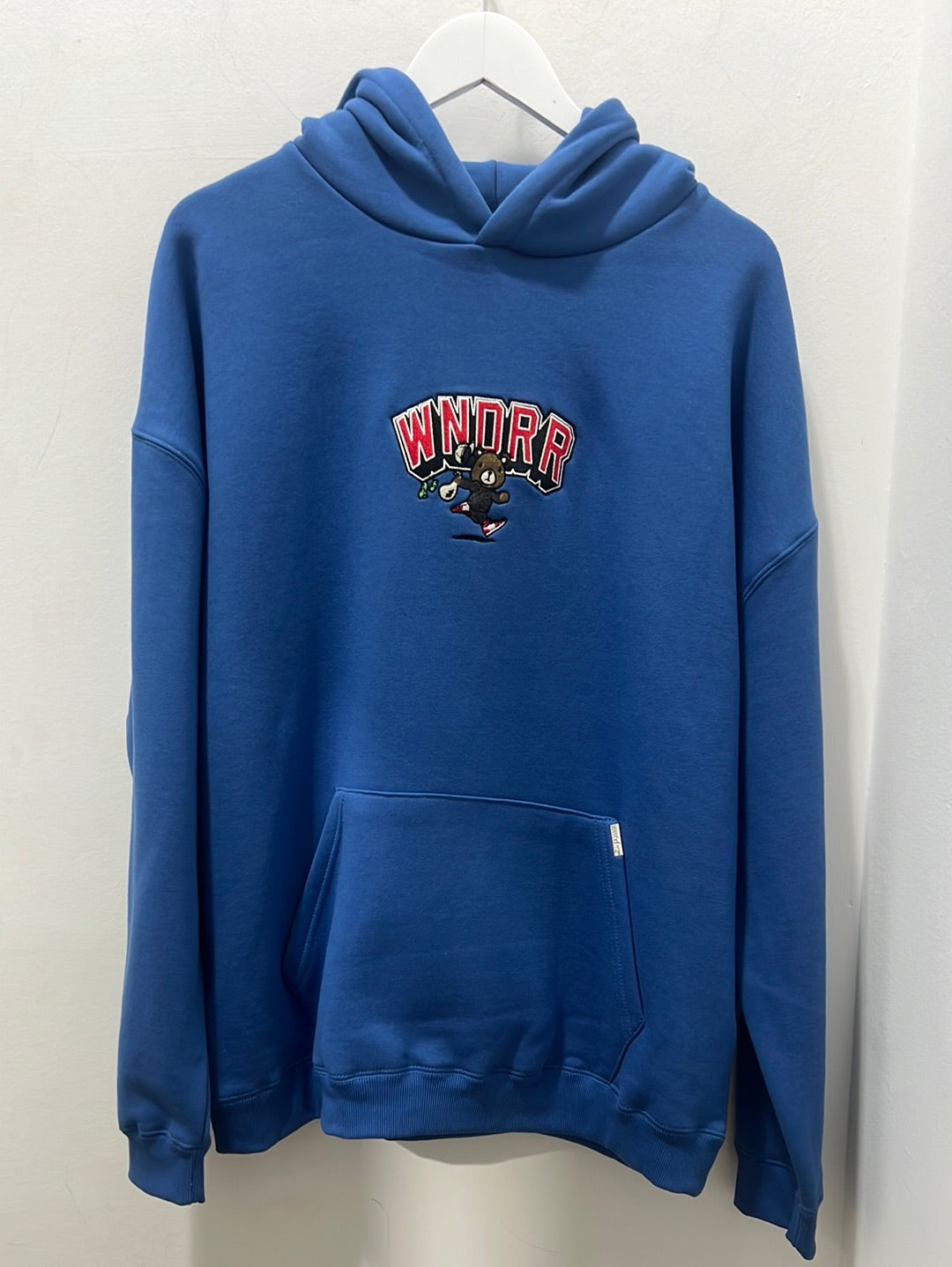 BANK HOOD SWEAT COBALT BLUE