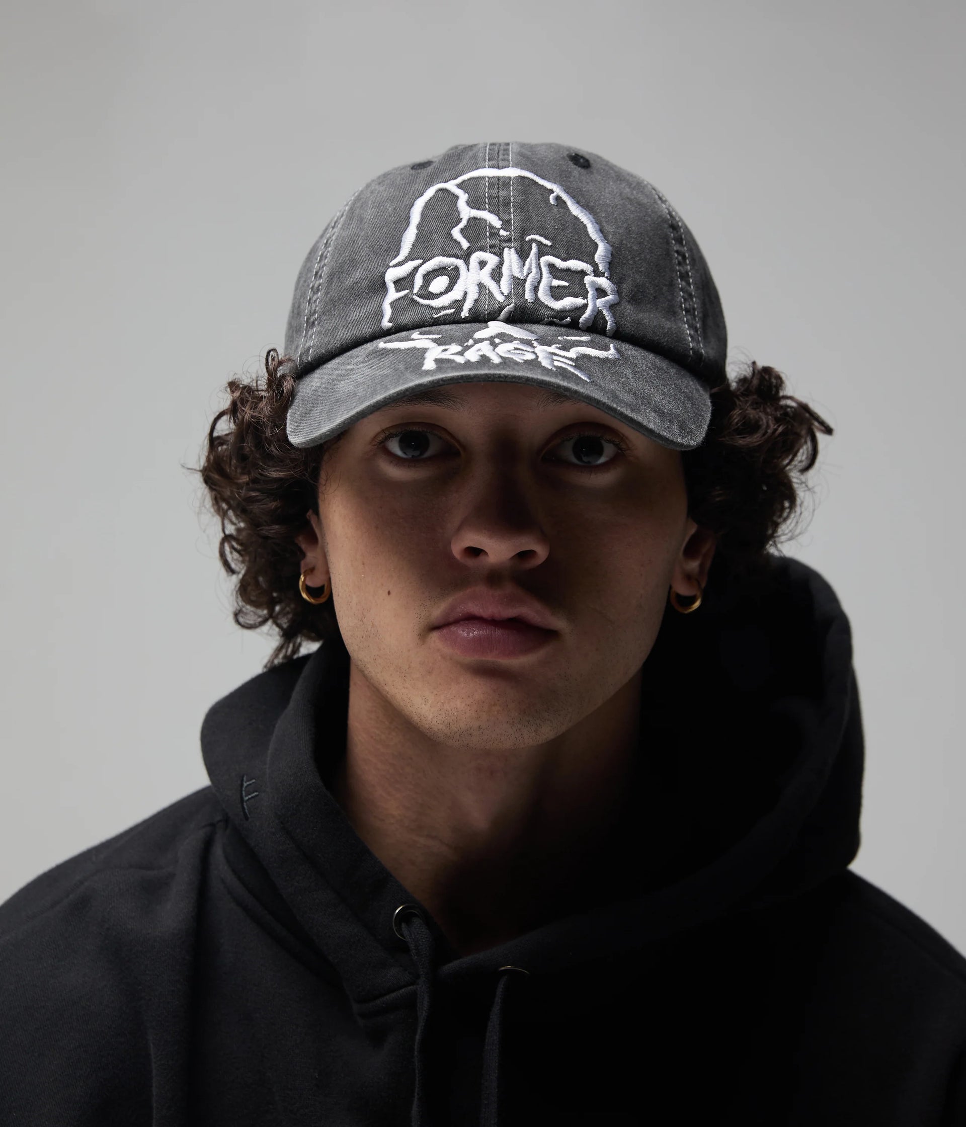 SKULLZ CAP MERCH BLACK
