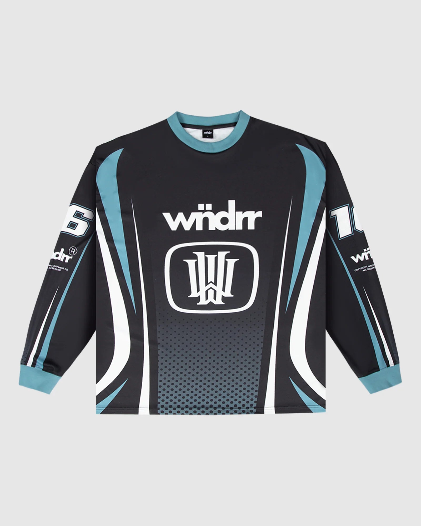 HONDO MOTO JERSEY BLK/DUSK BLUE