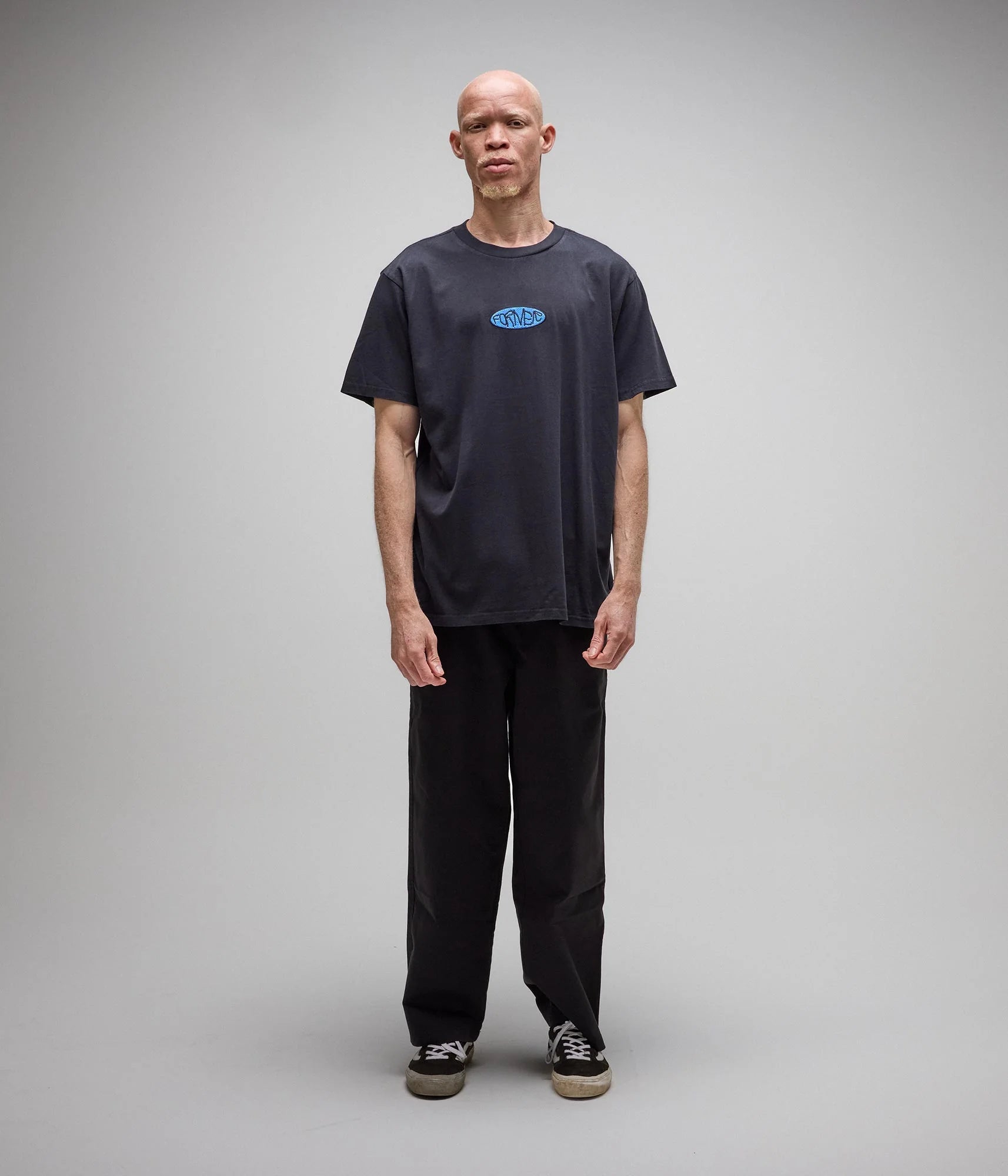 SLACK TEE WASHED BLACK