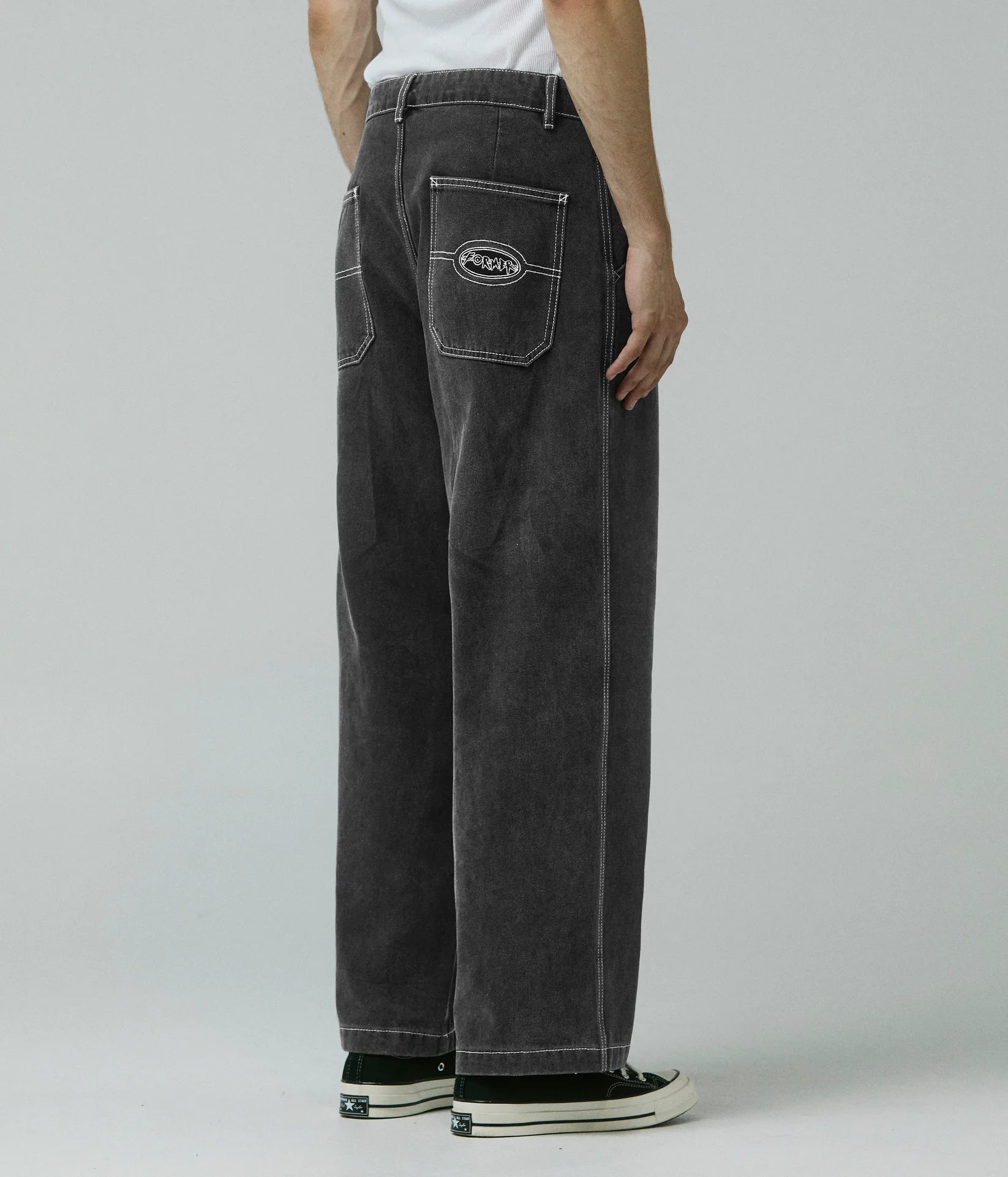 REYNOLDS FLATLINE DENIM PANT WASHED BLACK