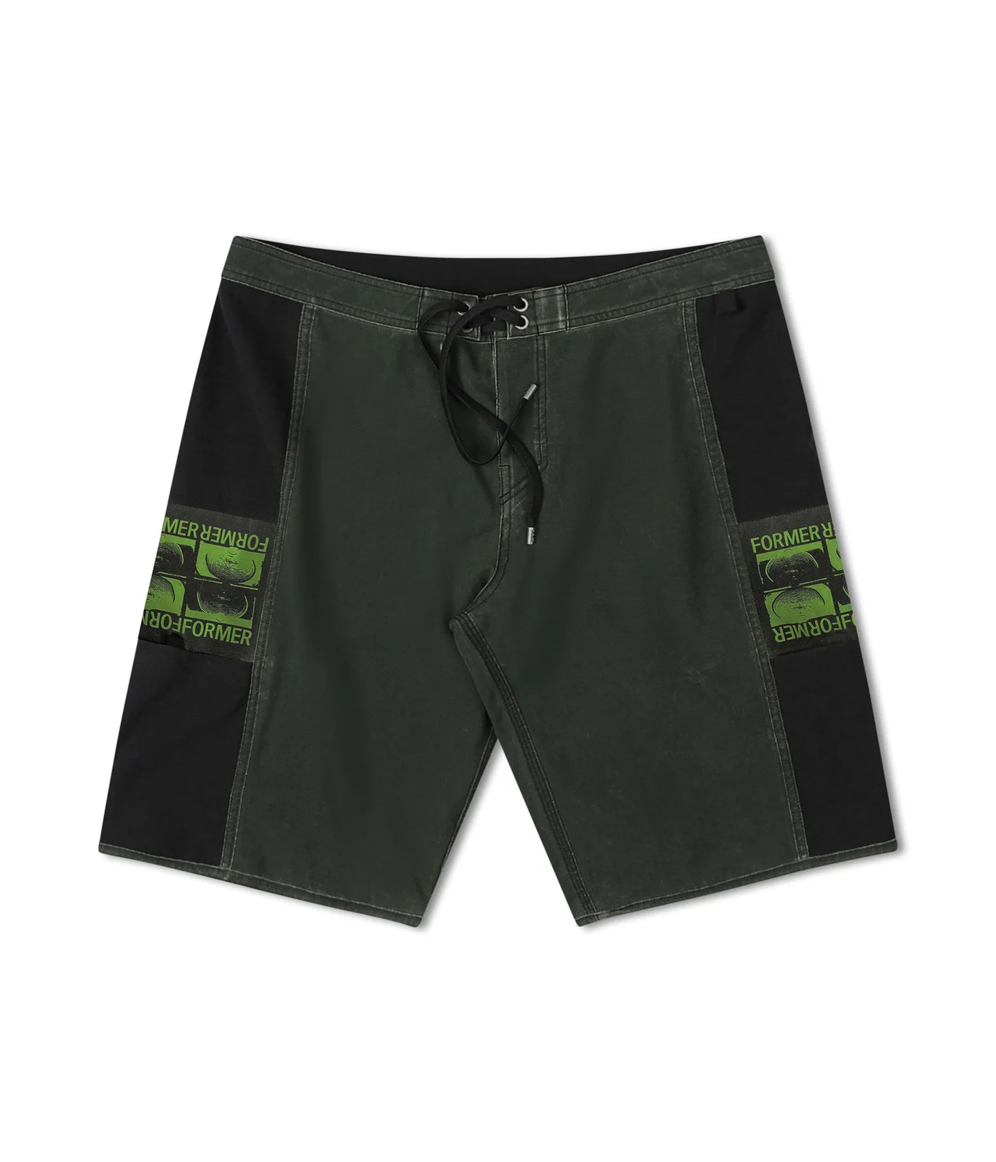 MANNERS 18' SWIM TRUCK BLACK/LIME