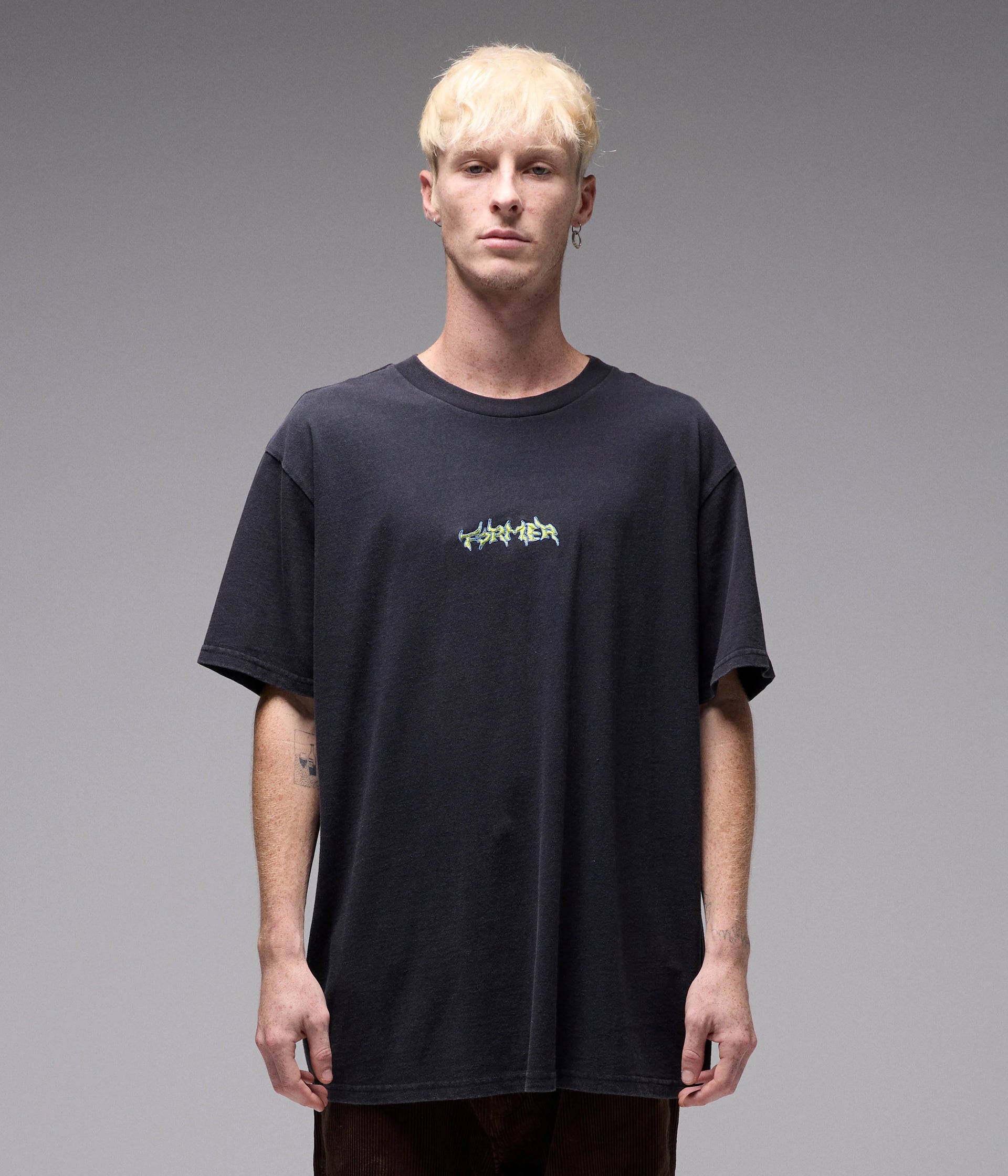 PROSCRIPTION TEE WASHED BLACK