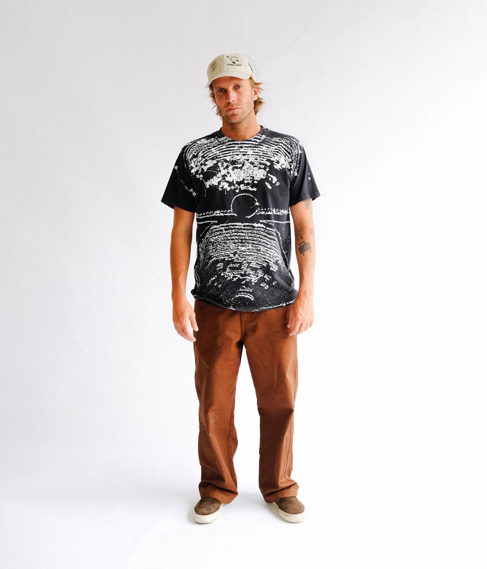 ALL OVER CRUX TEE BLACK