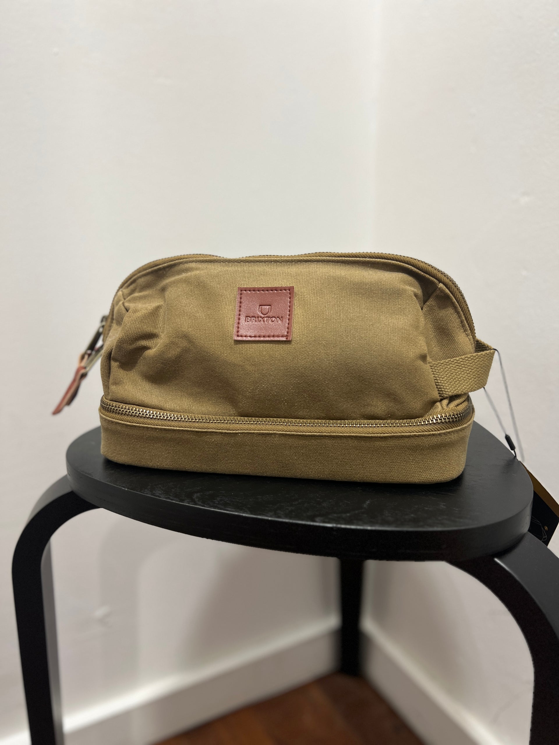 TRAVELER DOPP KIT - OLIVE BROWN