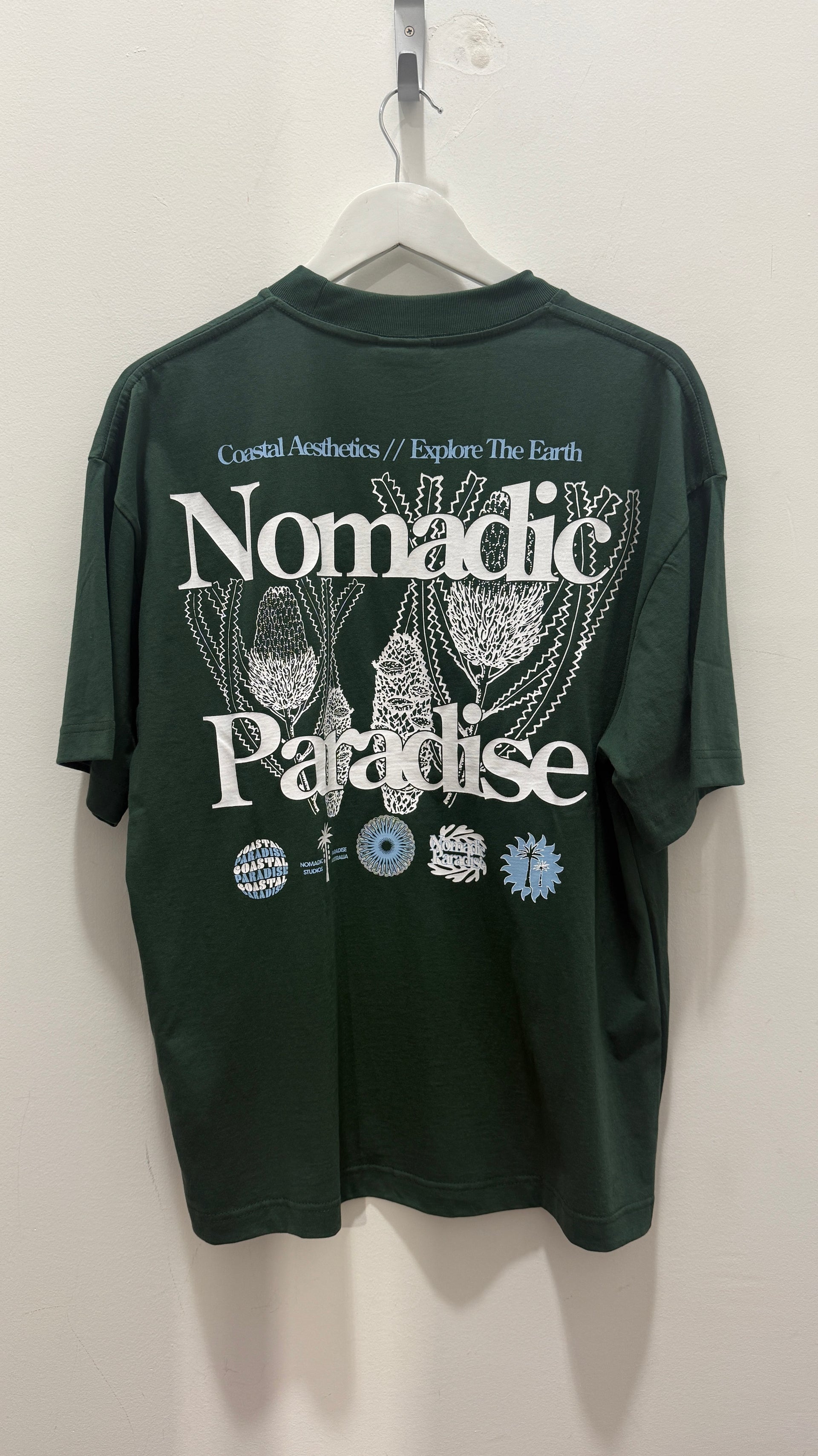 SEAFOAM STREET TEE SYCAMORE