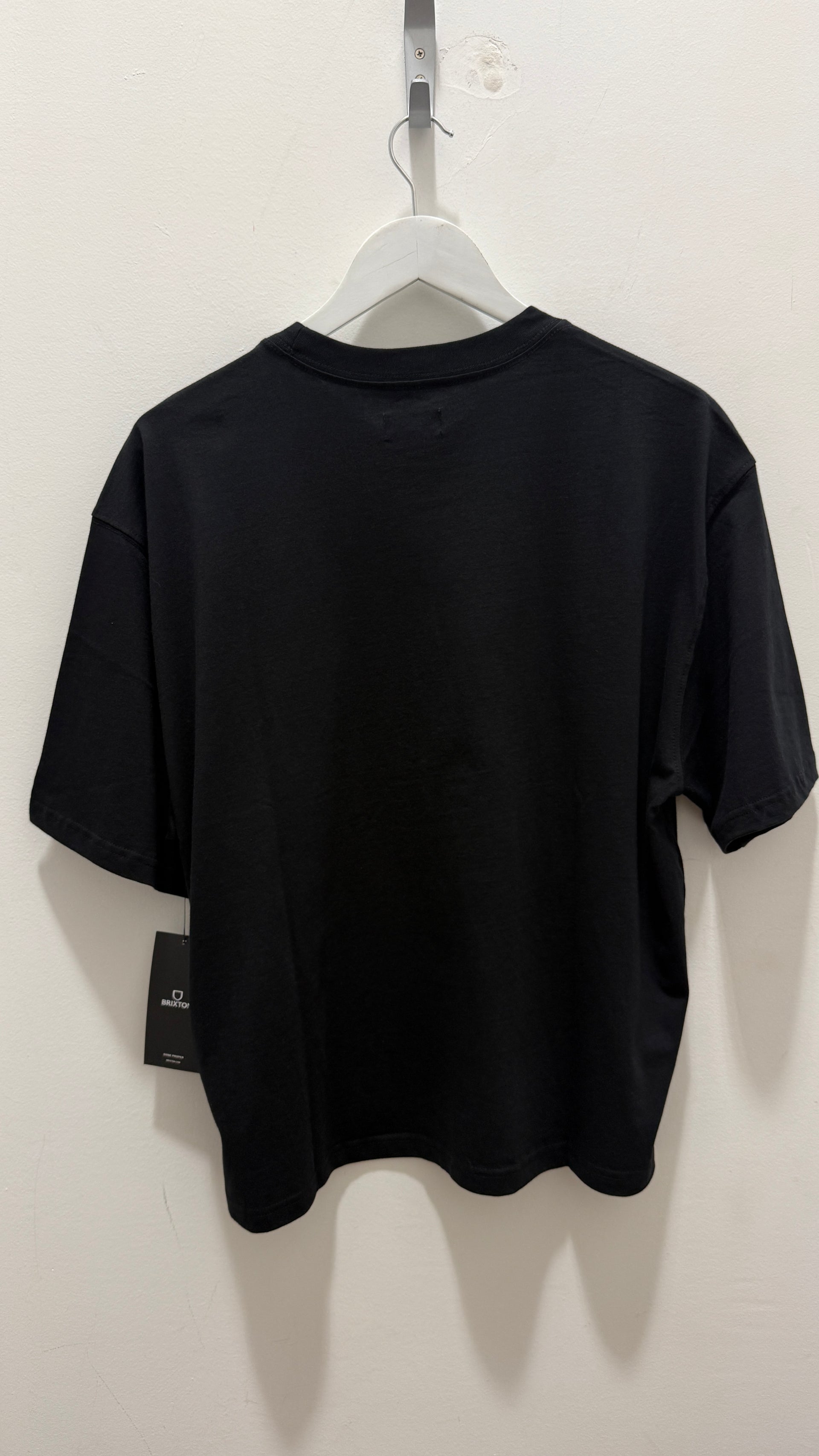 WILSHIRE S/S BOXED CROP TEE BLACK