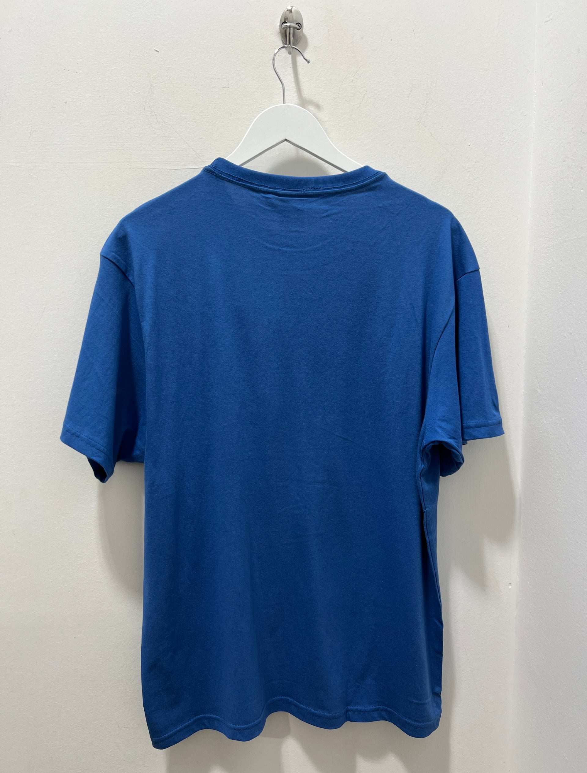 PRINTED BADGE TEE DODGERS CLASSIC BLUE